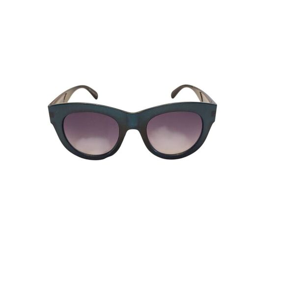 DotDash Headspace Teal Fade/Gradient Sunglasses with Soft Burlap Case - Picture 6 of 14